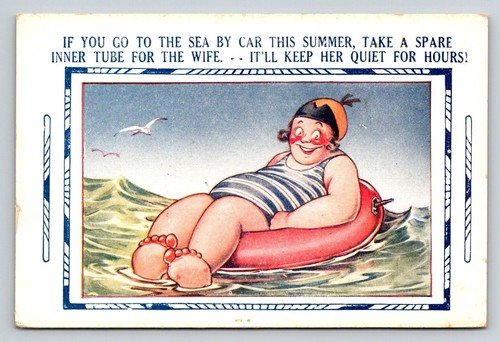 Vintage bamforth comic - vintage,