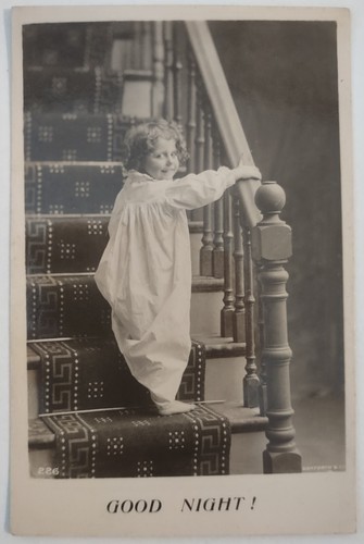 Vintage postcard rppc - vintage, bamforth