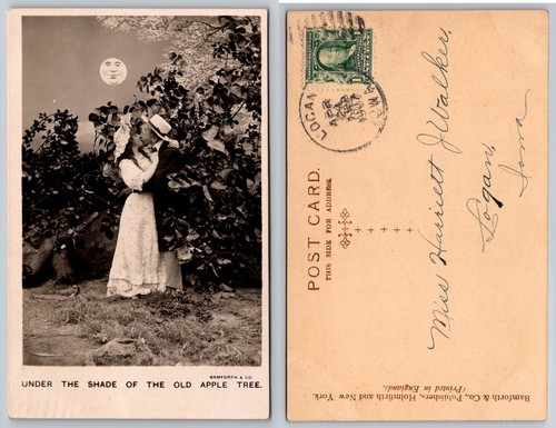 1910 bamforth co kissing - bamforth, &