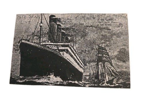 Rare 1912 titanic white star - rare,