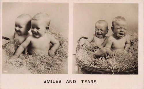 Smiles tears crying happy - tears,