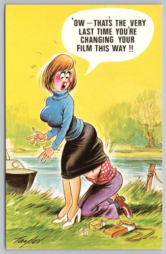 Vintage bamforth comic - bamforth,