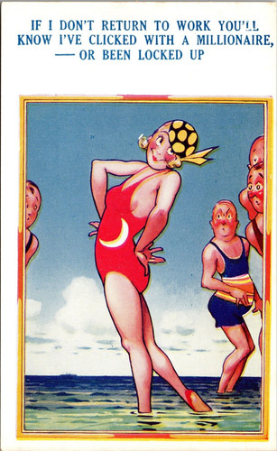 Bamforth saucy seaside - bamforth,