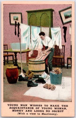 Vintage bamforth man - vintage,