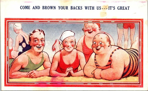 C1930s friends the - at, beach