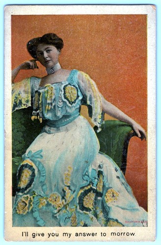 Vintage bamforth saucy woman - bamforth,