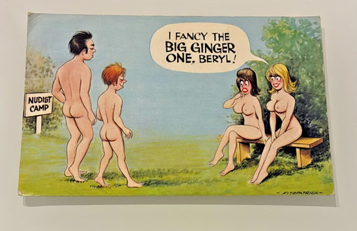 Vintage 1974 bamforth nudist - vintage,