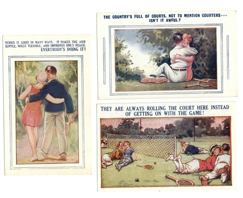Lot bamforth tennis - of,