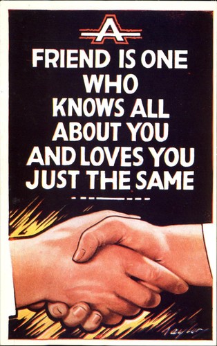 Bamforth comic friend is - ~,