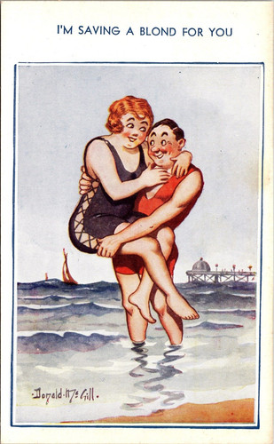 Bamforth saucy seaside - saucy,